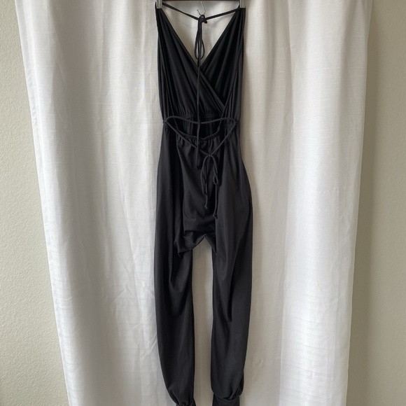 Spiritual Gangster Sun Salutation Romper - Vintage Black Size Medium Backless - Picture 8 of 13